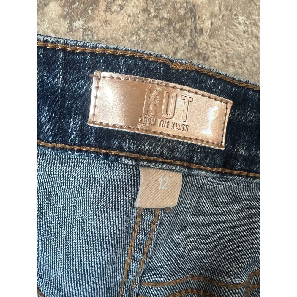 KUT FROM THE KLOTH High Rise Wide Leg Jean, Women's 12  NWT - Picture 2 of 12